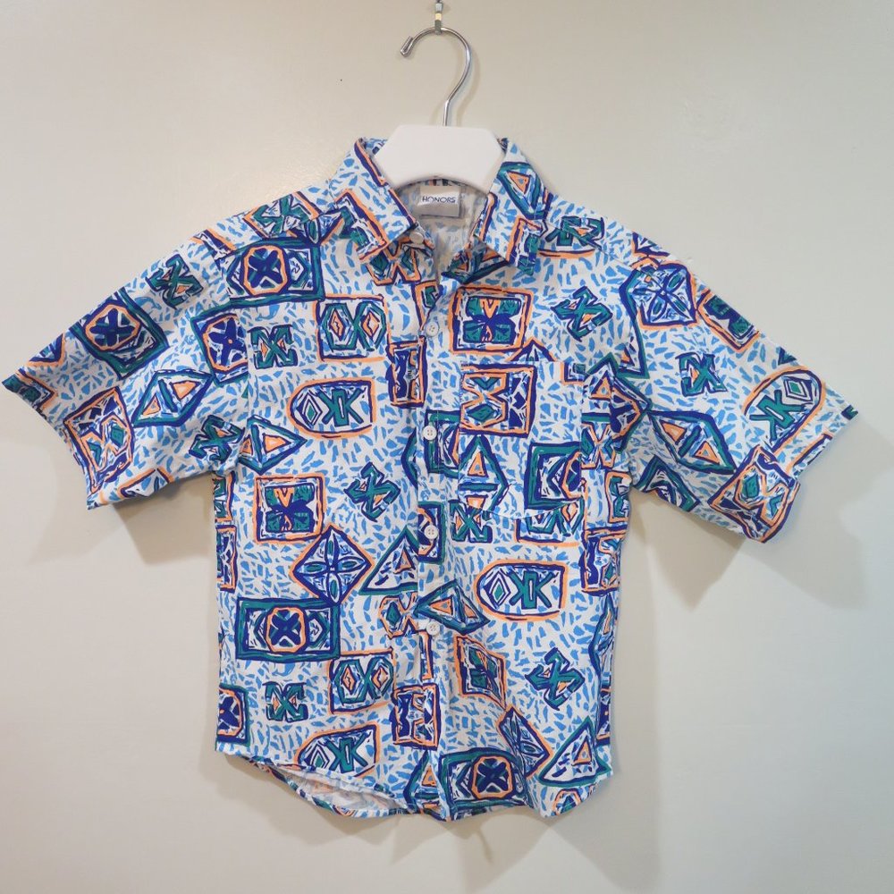 Boys vintage "Aztec" shirt